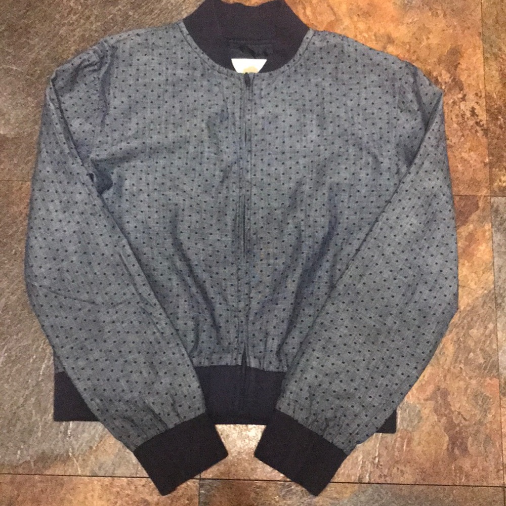 Polka dot bomber jacket 🔥🔥